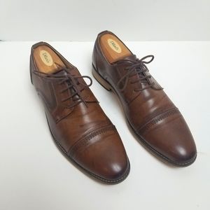 Gino Vitale Men's Oxford Dress Shoes Lace up 9.5